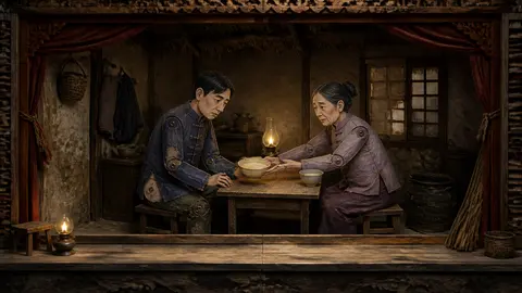 20 mother saves porridge