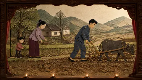 22 plowing own land