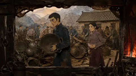 02 iron pots collected