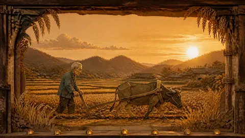 30 sunset plowing