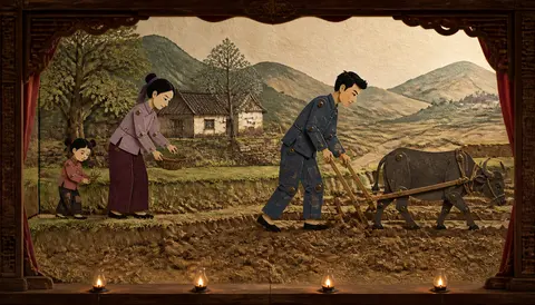 22 plowing own land